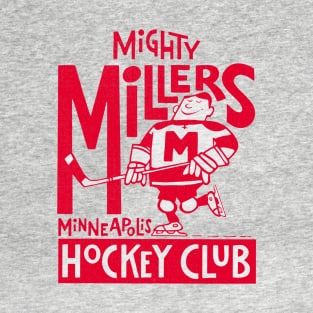 Classic Minneapolis Mighty Millers Hockey T-Shirt
